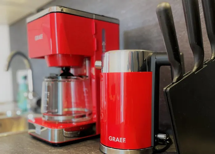 Apartment Bunter Hund - Zentrales Apartment, Parkplatz, Wintergarten, Kinderzimmer *