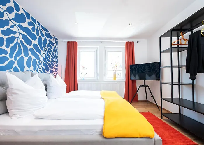 Bunter Hund - Zentrales Apartment, Parkplatz, Wintergarten, Kinderzimmer Rothenburg ob der Tauber